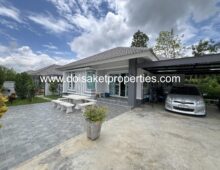 (HS367-03) Beautiful Better-than-New 3-Bedroom 2-Bathroom Family Home for Sale in Mae Khue, Doi Saket, Chiang Mai