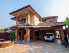 (HR210-04) Nice 4-Bedroom Family Home for Rent in Choeng Doi, Doi Saket, Chiang Mai