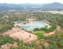 (LS403-37) Stunning Plot of Land with Large Lake for Sale in Luang Nuea, Doi Saket, Chiang Mai